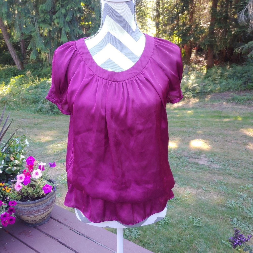Romy Magenta Top
